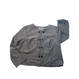 Anthony Richards‎ Womens Gray  Blazer Jacket Size 18W